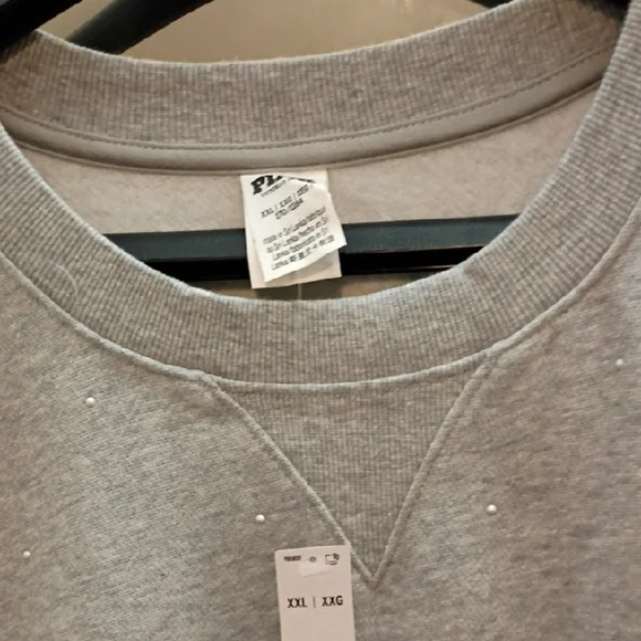 PINK Victoria's Secret Gray Sweatshirt - Picture 5 of 8